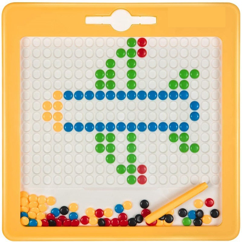 Mosaico de Pinos Coloridos